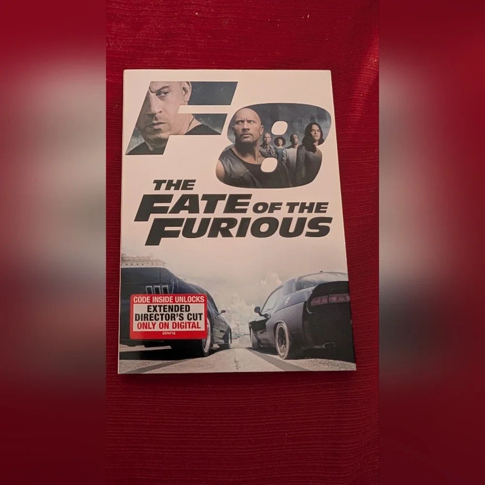 The Fate Of The Furious DVD (New)